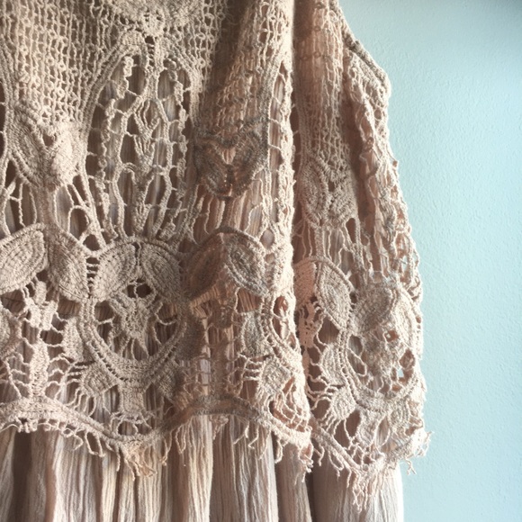 American Eagle dusty pink boho romper XS - Picture 4 of 6